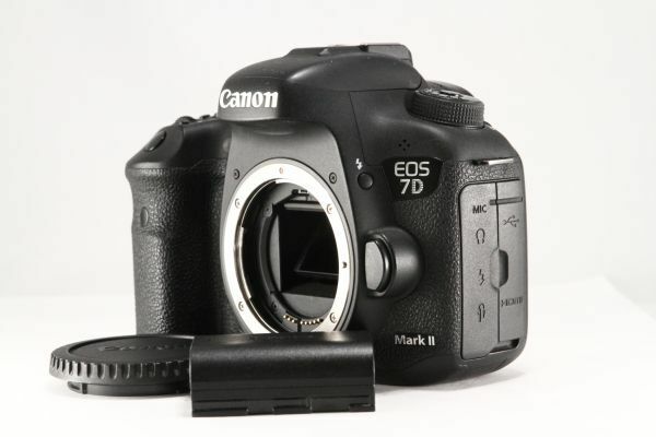 ★訳あり極上品★キャノン Canon EOS 7D Mark II ボディ★バッテリー付 液晶難あり★97760