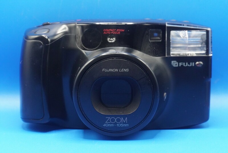 フジ コンパクトフィルムカメラ ズーム カルディア 2000 デートOZ120(FUJI ZOOM CARDIA 2000 DATE)動作確認済品