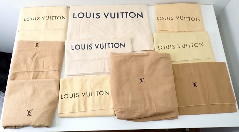 10枚セット ヴィトン 大小さまざま バッグ用 保存袋 布袋 1