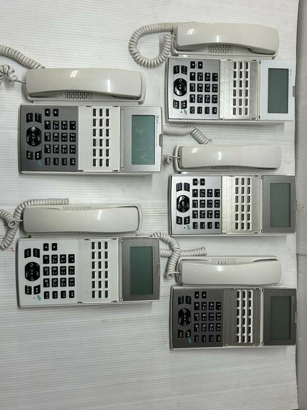 NTT NX-2 ●2300Z● 卓上デジタルコードレス電話機 NX2－＜18＞STEL-＜1＞＜W＞ビジネスフォン ネットコミュニティシステム 5台セット