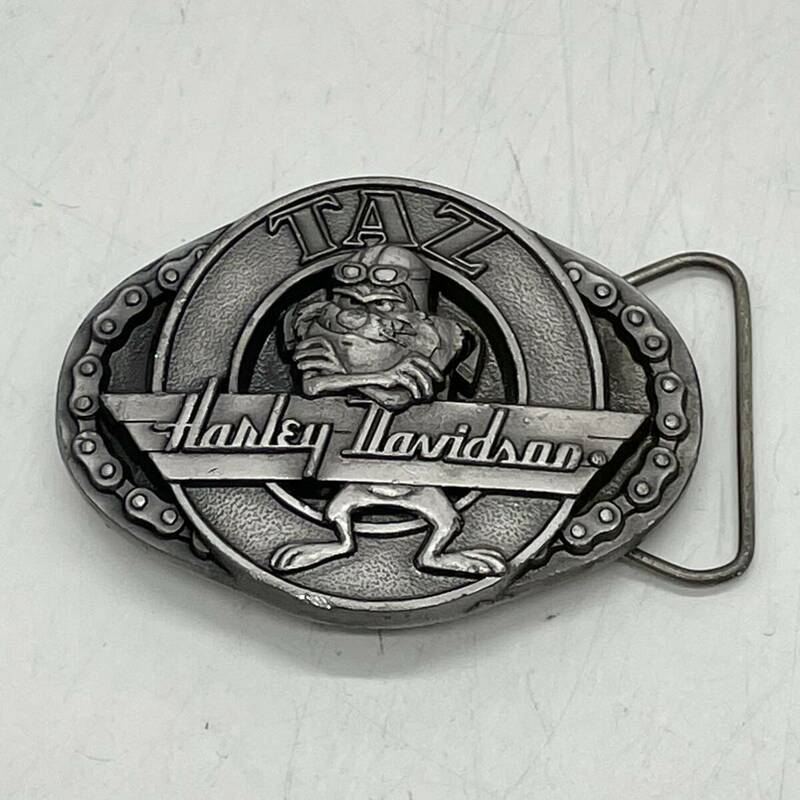 KO1728□Harley-Davidson ハーレーダビッドソン ベルト用バックル ワーナーブラザーズ レア