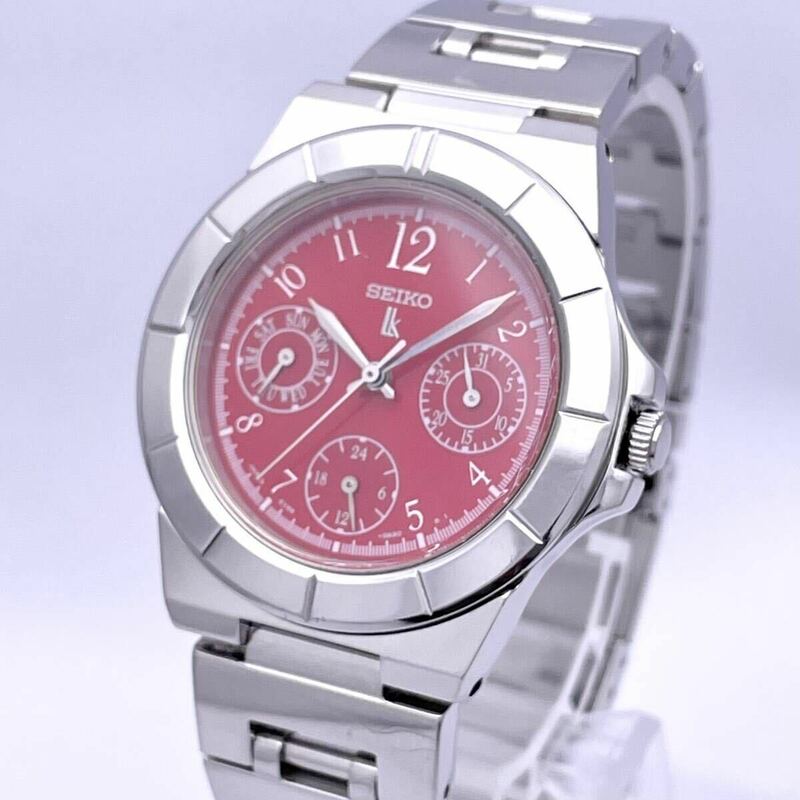 SEIKO セイコー LUKIA ルキア 5Y89-0B30 腕時計 ウォッチ クォーツ quartz 銀 シルバー P325