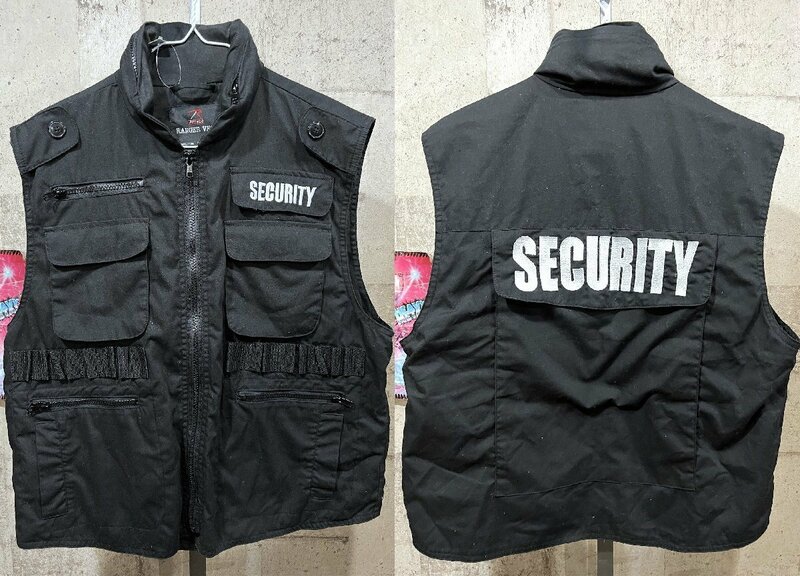 美品 ROTHCO ロスコ RANGER VEST M レンジャーベスト フィッシングベスト ミリタリー