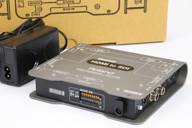 【 良品 | 動作保証 】 Roland ビデオコンバーター VC-1-HS 【 HDMI を SDI にロスレス変換 】