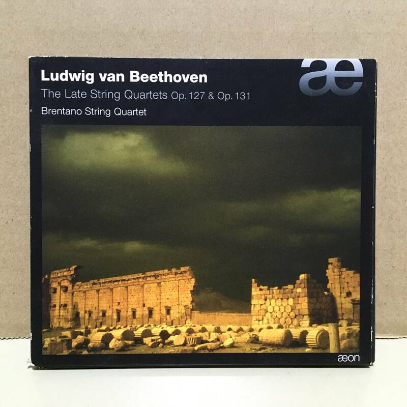 ベートーヴェン The Late String Quartets Op 127 & OP 131 / Brentano String Quartet 2011 aeon AECD 1110 ブレンターノ弦楽四重奏団