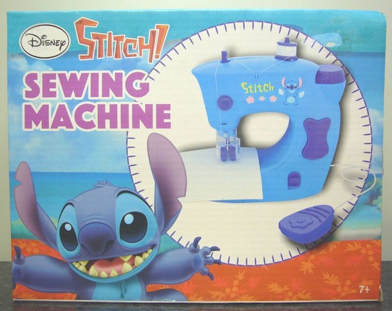 ディズニー☆スティッチ　SEWING MACHINE チャイルドミシン