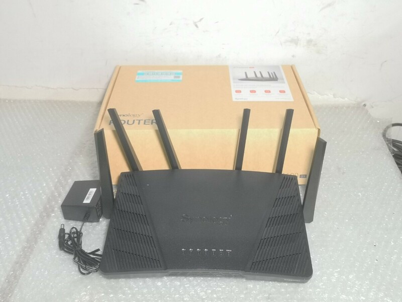 SYNOLOGY RT6600ax 無線LAN 中古 綺麗 元箱付092