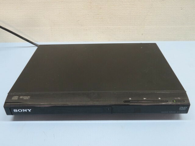 ★SONY DVP-SR20 DVDプレーヤー ソニー リモコン/AVケーブル/電池付き 動作品 94175★！！