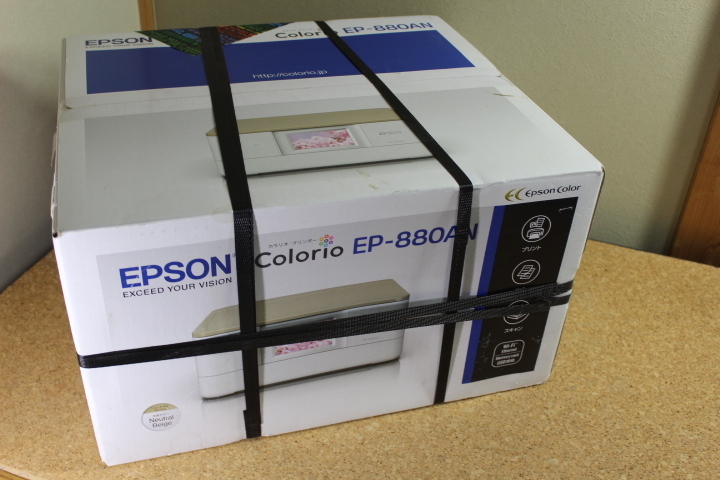 未使用品・箱痛み■EPSON　EP-880AN　プリンター　複合機