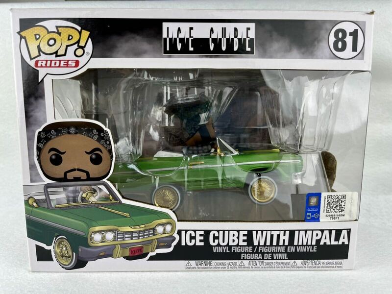 FUNKO POP！ ファンコ ポップ ICE CUBE WITH IMPALA フィギュア　希少　アイスキューブ インパラ ローライダー it was a good day 劇中車