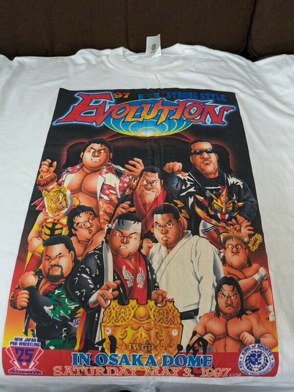 新日本プロレス 1997.5.3 大阪ドーム大会記念Tシャツ