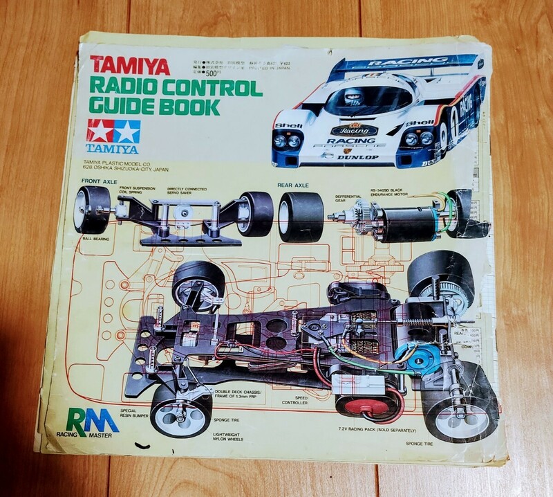 TAMIYA RADIO CONTROL GUIDE BOOK タミヤ 1980年代　当時物 ガイドブック 蔵出し　タミヤ　ラジコン　ガイドブック　