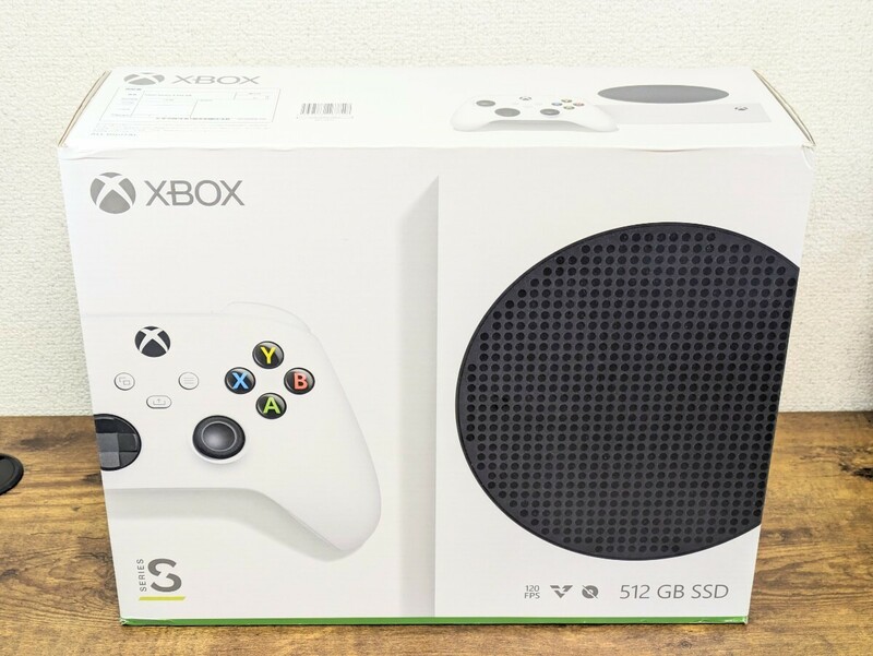 【xbox本体】XBOX Series S、箱に難あり、未開封品