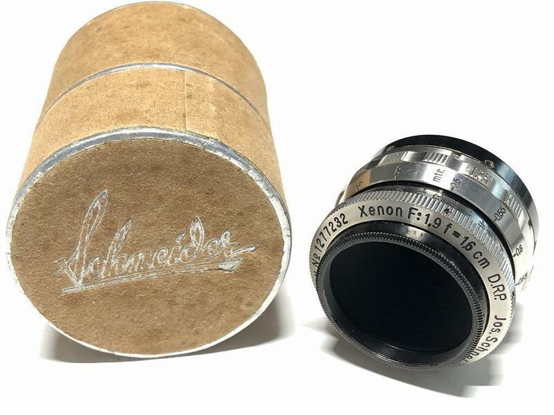 2315 希少珍品 SCHNEIDER Xenon 1.6cm F1.9 Cマウント シュナイダー シネレンズ 埼玉から発送