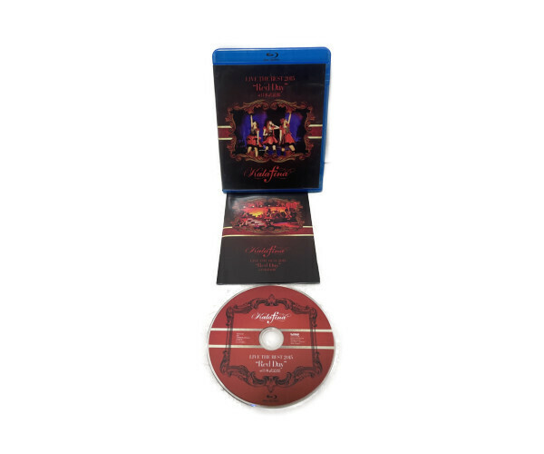 完動品 美品 Kalafina LIVE THE BEST 2015 “Red Day” at 日本武道館 [Blu-ray] 貴重 レア ヴィンテージ 