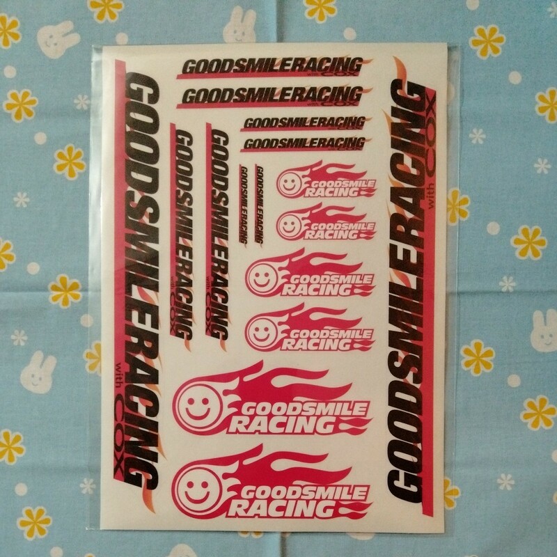  グッドスマイル レーシング 2010年個人スポンサー 特典 ロゴ ステッカー シール 未開封新品 パッケージ初期折れあり レーシング 初音ミク