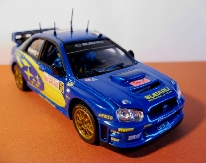 1/43 スバル・インプレッサ WRC '05 モンテカルロラリー ペター・ソルベルグ