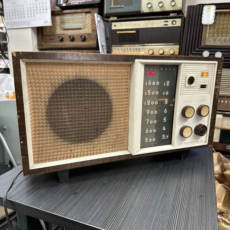 八欧電機 ゼネラル 6A330 真空管ラジオ アンティーク レトロ ラジオ 昭和レトロ