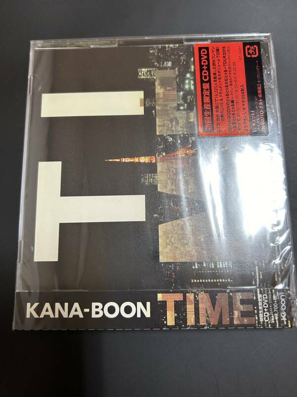 KANA-BOON　カナブーン　TIME(初回生産限定盤)(DVD付)　CD　アルバム　4560427284484　新品　即決