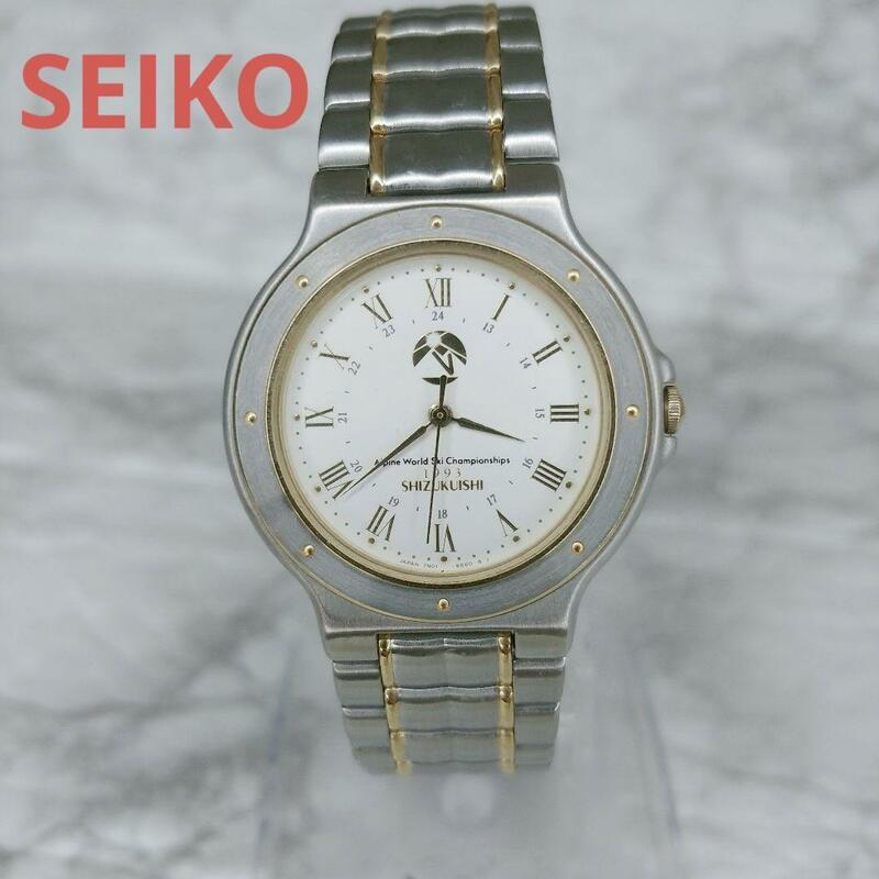 SEIKO 7N01-6520 1993 SHIZUKUISHI 時計　セイコー