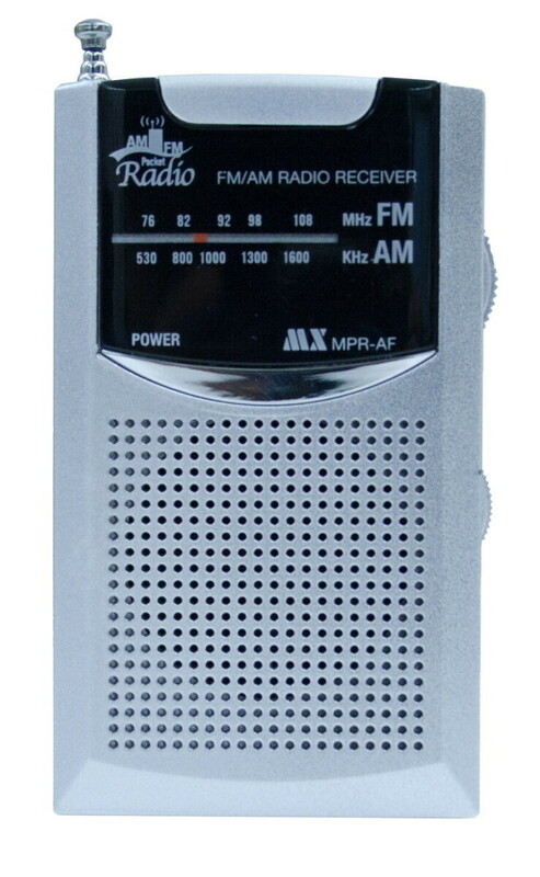 ポケットラジオ 携帯ラジオ 電池式 高感度 AM FM ワイドFM対応 小型 軽量 防災用の常備品として MPR-AF