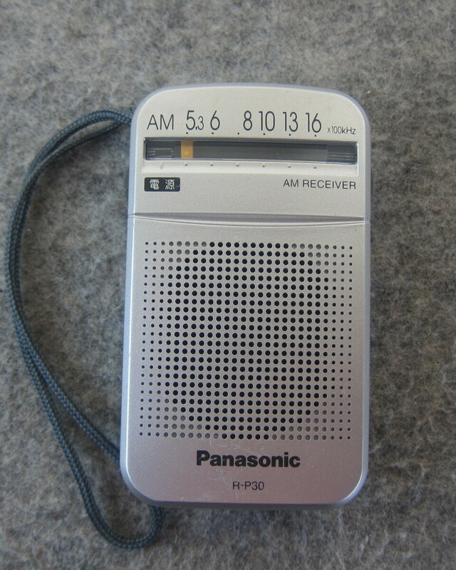 Panasonic パナソニック AMコンパクトラジオ 動作確認品 12-26-5