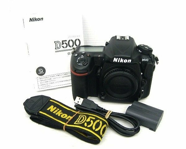 《大関質店》Nikon ニコン デジタル一眼レフカメラ D500 ボディのみ 中古