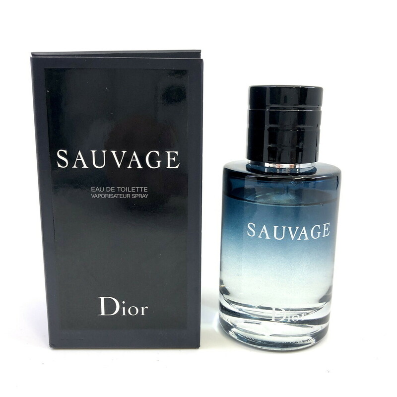 8割ほど Dior SAUVAGE PARFUM 60ml ディオール ソバージュ パルファム 香水(Y0421_2)
