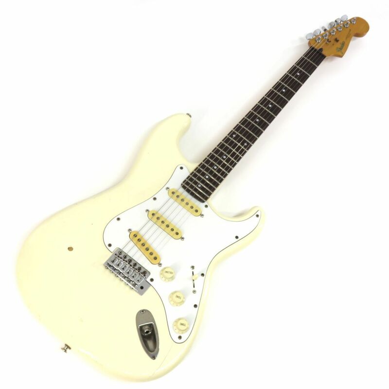 092s☆Fender Japan フェンダージャパン ST314-55 ホワイト 1985年製 ストラトキャスター エレキギター ※中古