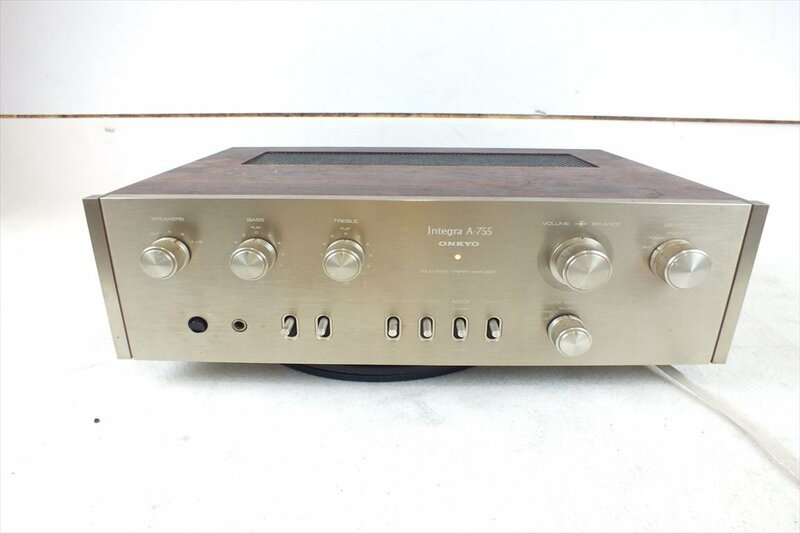 ☆ ONKYO オンキョー integra A-755 アンプ 中古 240307B9109