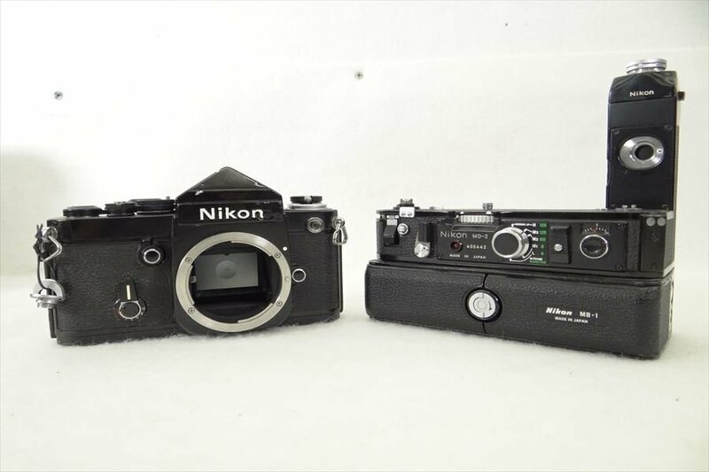 ▼ Nikon ニコン F2 フォトミックS MB-1 MD-2 フィルム一眼レフ 中古 現状品 240405H3255