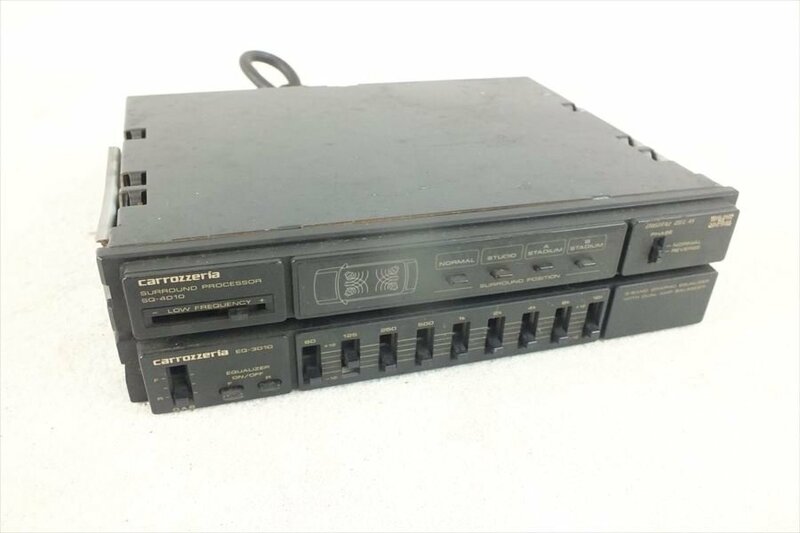 ☆ PIONEER パイオニア SQ-4010 EQ-3010 サウンドプロセッサー 中古 現状品 240407M4114