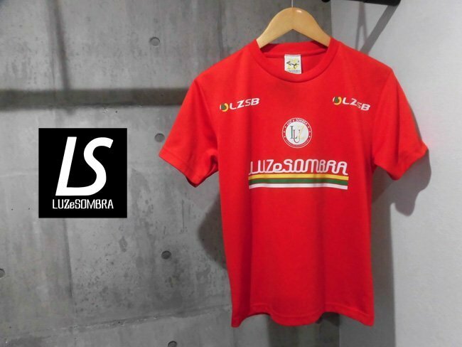 LUZeSOMBRA ルースイソンブラ/LZSBプリント プラクティスシャツ S/赤 レッド/サッカー フットサル