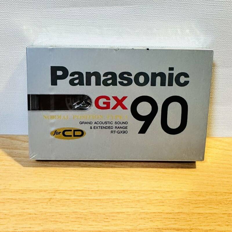 未開封 カセットテープ Panasonic RT-GX90 ノーマルポジション パナソニック