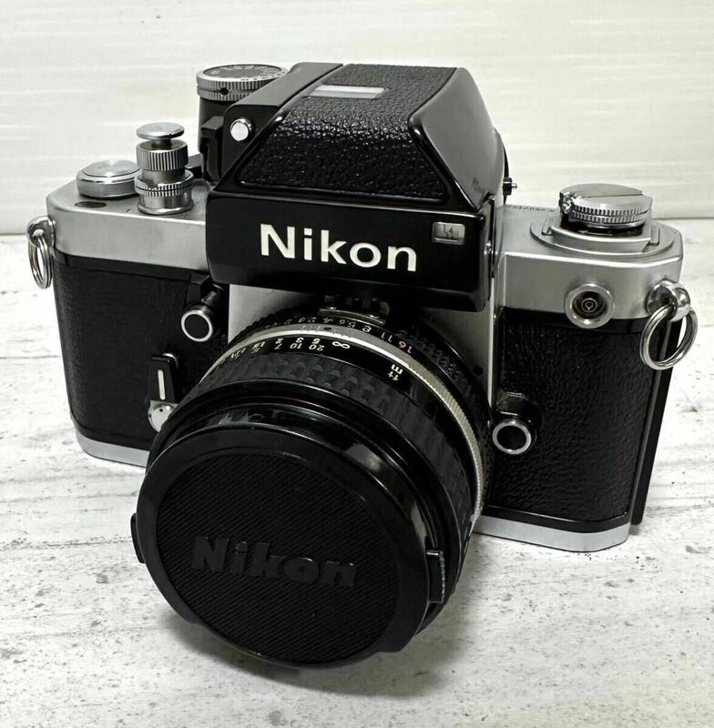 ■希少レア■ Nikon F2 フォトミック 一眼レフ フィルムカメラ ボディ レンズ NIKKOR 50mm 1:1.4 ブラック シルバー カメラ