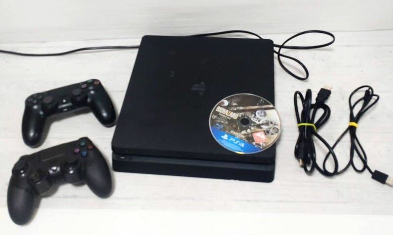 ■ PS4 ■ SONY ソニー PlayStation4 ジェットブラック コントローラー 2個 本体 ソフト バイオハザード 本体動作確認済
