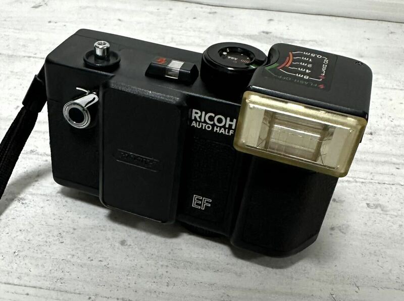 ■希少レア■ RICOH AUTO HALF EF リコー オートハーフ コンパクトフィルムカメラ コンパクトカメラ カメラ アンティーク ヴィンテージ