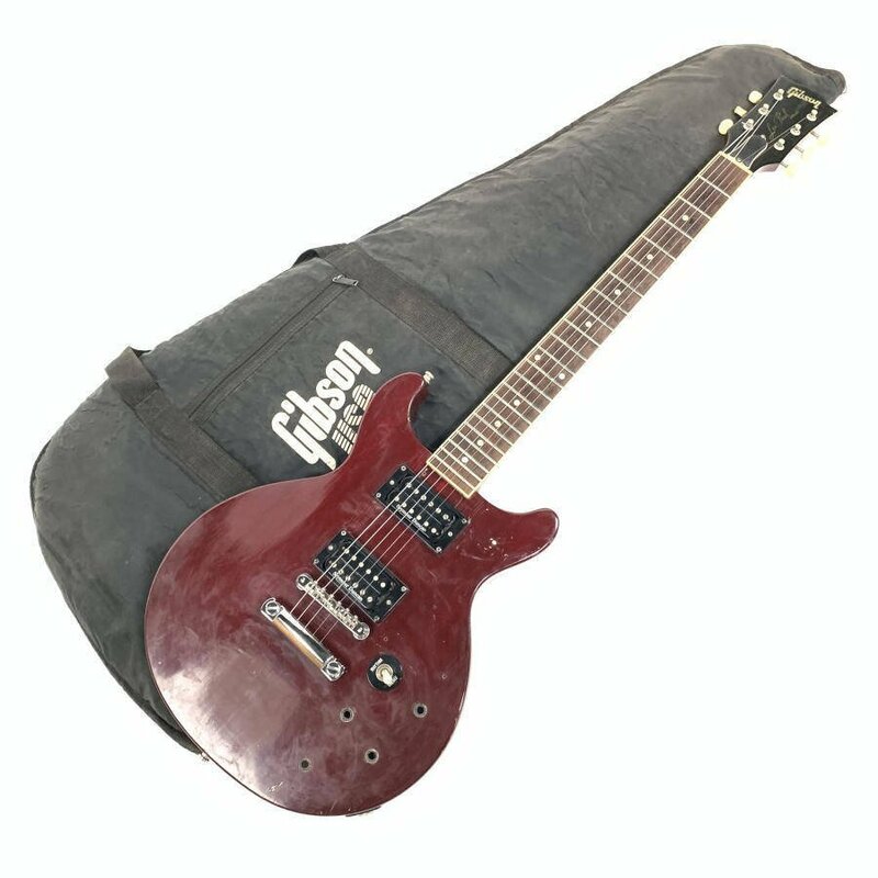 Gibson ギブソン LP SPECIAL DC エレキギター Seymour Duncanピックアップ搭載 1996年製 赤系 ソフトケース付き★簡易検査品