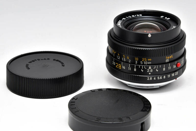 キレイ！ Leica ELMARIT-R 28mm F2.8　E48　R-Only　ライカ エルマリート　Rカム　単焦点 広角レンズ ★★