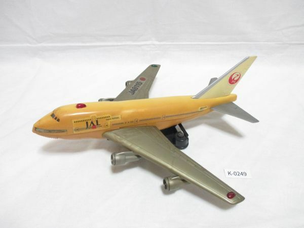 K249 ジャンク/現状渡し◆日本航空 JAL 飛行機 JA8115◆フィギュア/模型/Japan Airlines/おもちゃ/昭和レトロ