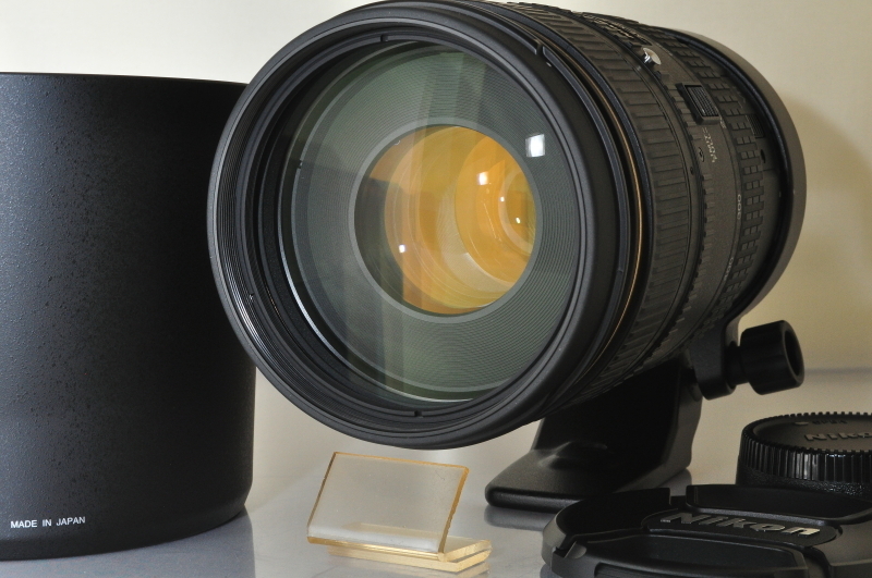 ★★新品同様 Nikon ニコン AF Nikkor 80-400mm F4.5-5.6D ED VR Lens♪♪#1724EX