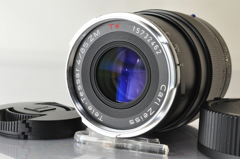 ★★極上品 Carl Zeiss Tele Tessar T* 85mm F/4 ZM Lens for Leica M Mount♪♪#1613E