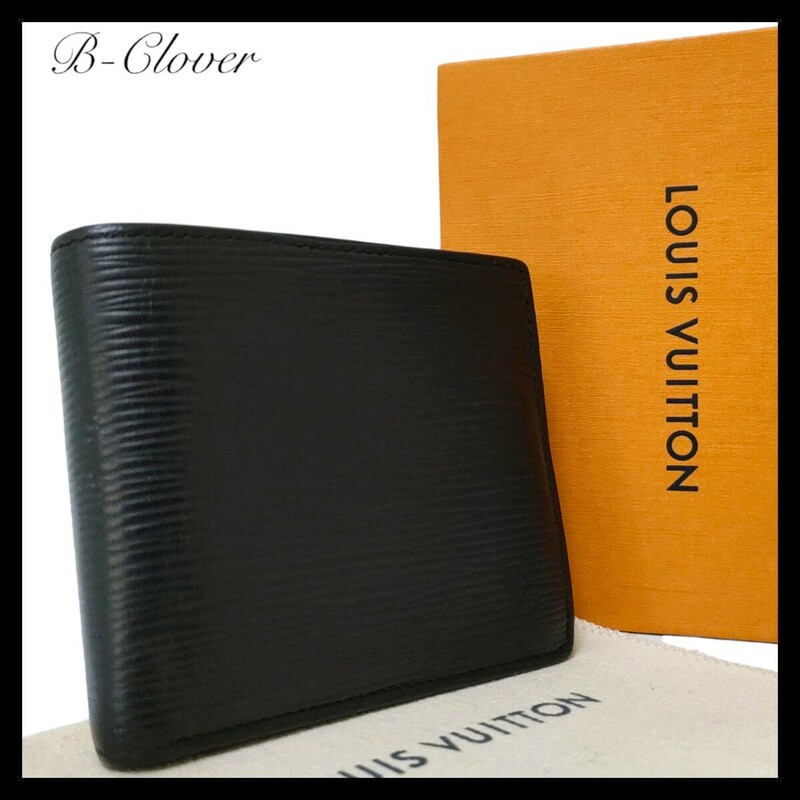 【ニューモデル!!/ICチップ】LOUIS VUITTON ルイヴィトン エピ 新型 ポルトフォイユ マルコ NM M62289 二つ折り 財布 ノワール ブラック