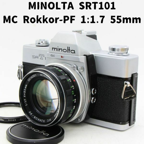 Minolta SRT101 + MC Rokkor-PF 1:1.7 55mm