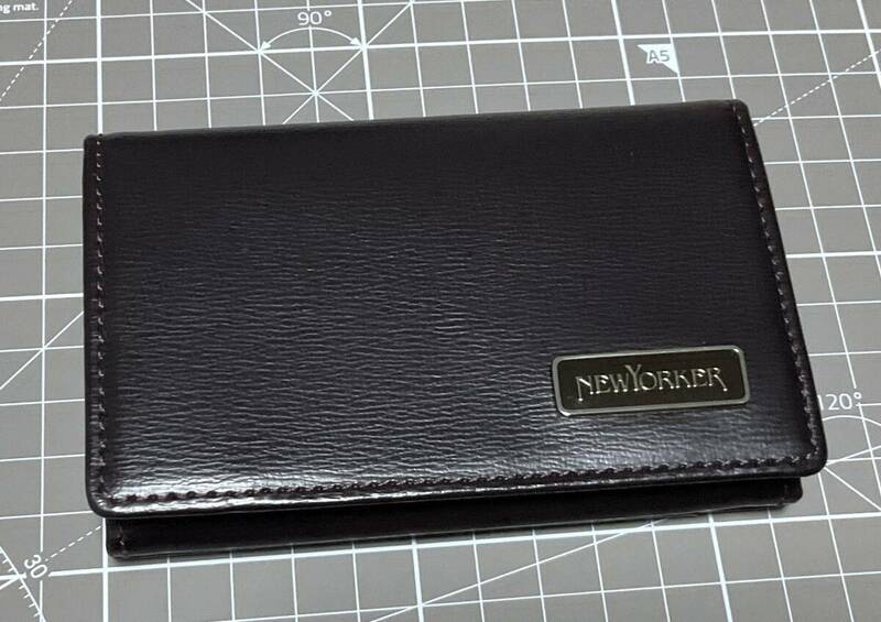 C4　新品/送料込　NEWYORKER エポ 名刺入れ　カードケース　ニューヨーカー