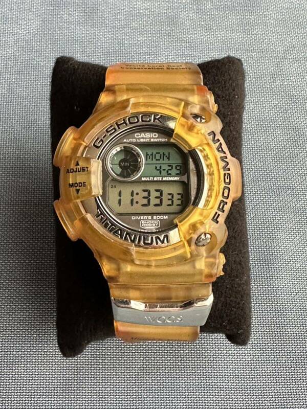 ジャンク　要修理／CASIO カシオ 腕時計／G-SHOCK DW-9900WC FROGMAN フロッグマン　WCCS サンゴ礁保護協会／送料込