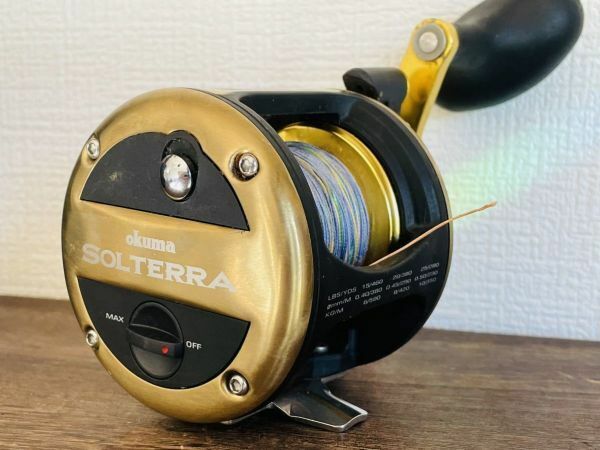 オクマ/okuma SOLTERRA ソルテラ SLR-10L ベイトリール 釣具 現状品 要調整　部品取