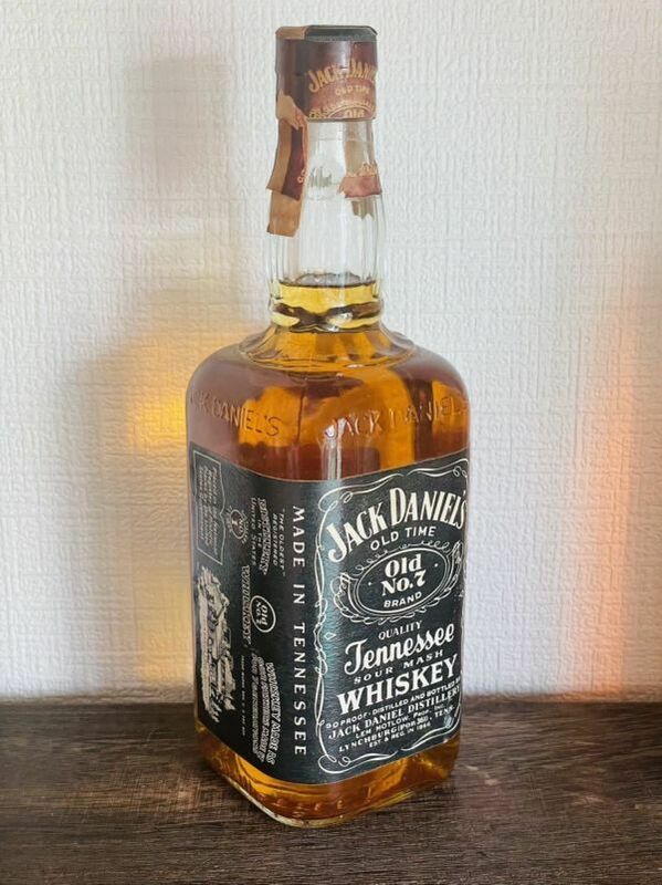 【古酒/未開栓】ジャックダニエル 旧ボトル　封印付　　JACK DANIEL'S 750ml 45% 特級 従価 ウイスキー 旧ボトル