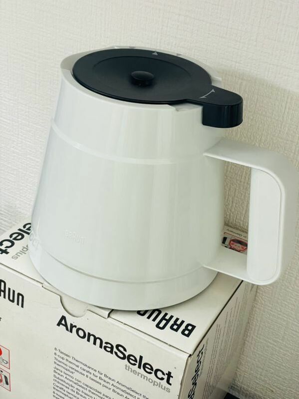 新品未使用　BRAUN ブラウン　Aroma Select KTF8T thermoplus KT170 サーモポット　保温　ドイツ製　デッドストック