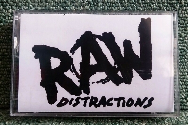 RAW DISTRACTIONS 2曲入り デモテープ カセットテープ 東京 HARDCORE PUNK ハードコアパンク POGO77 Oi!